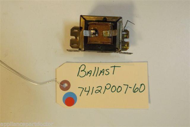 JENN AIR STOVE 7412P007-60 Ballast used JENN AIR STOVE 7412P007-60 Ballast used